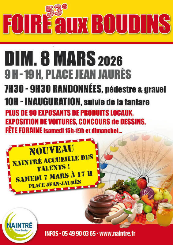 53e Foire aux boudins de Naintré