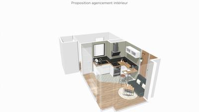 Appartement - 25 m² - 2 pièces