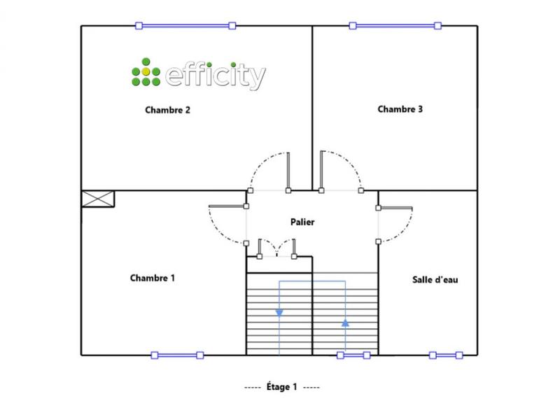 Maison - 90 m² - 5 pièces