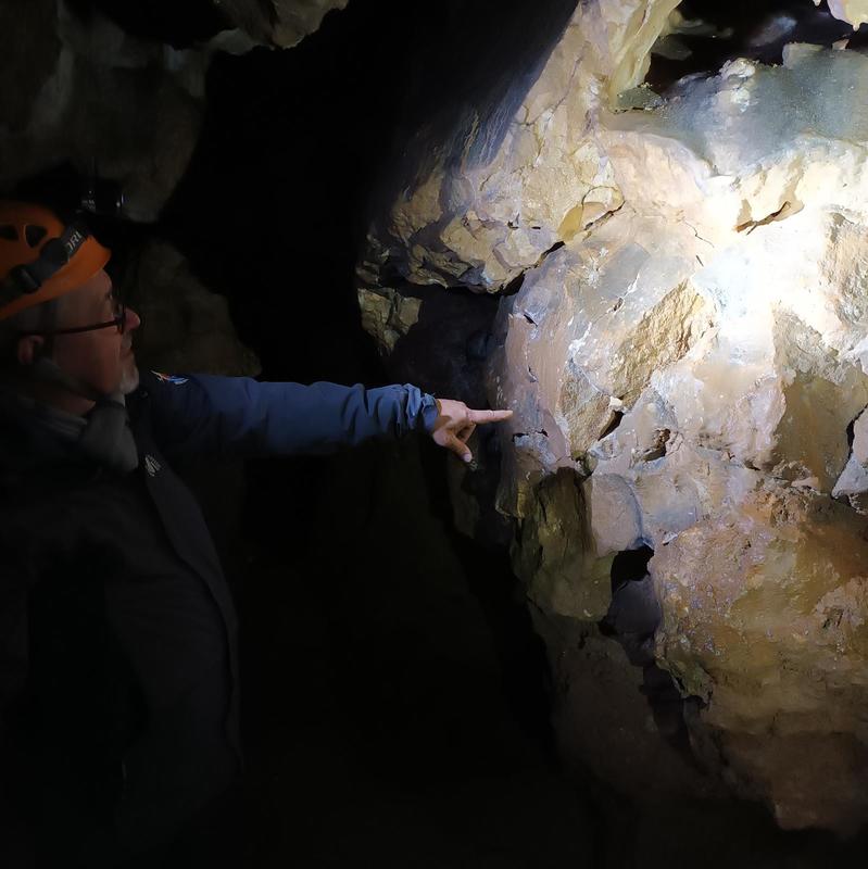 Visite de la grotte du Wolfloch