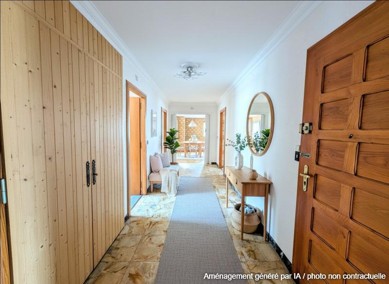 Appartement - 136 m² - 5 pièces