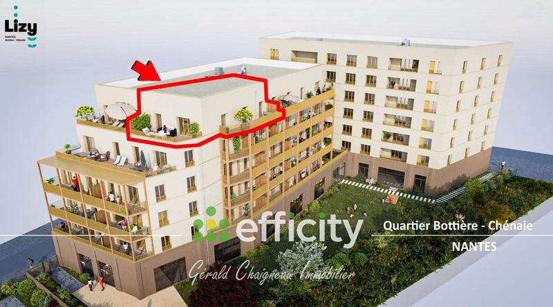 Appartement - 61 m² - 3 pièces