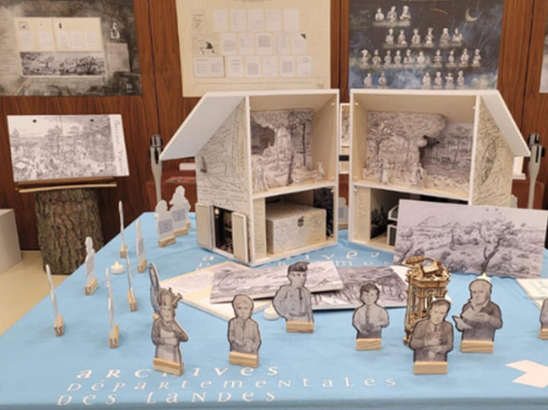 Un jeu découverte sur la vie d'antan en Landes
