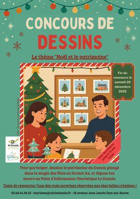 Concours de Dessin de Noël sur le Dunois
