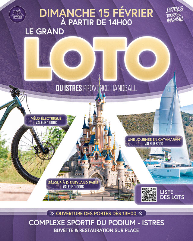 Grand loto du Istres Provence Handball