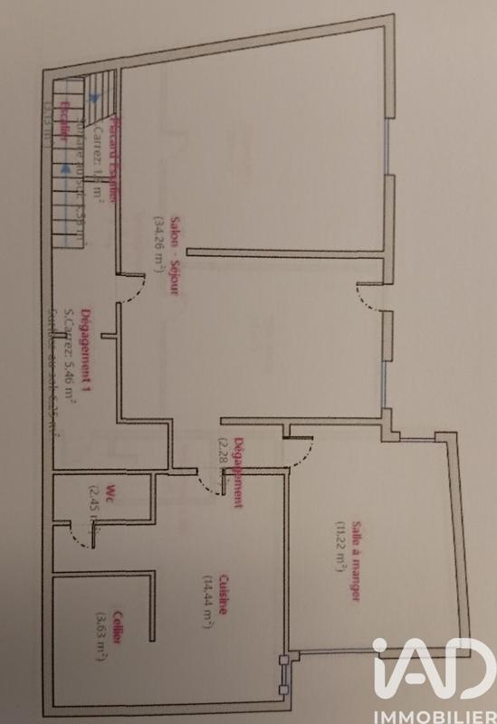 Maison de village - 130 m² - 4 pièces