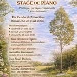 Printemps, stage de piano 3 jours intensifs