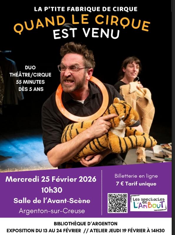 Spectacle jeune public : Quand le cirque est venu