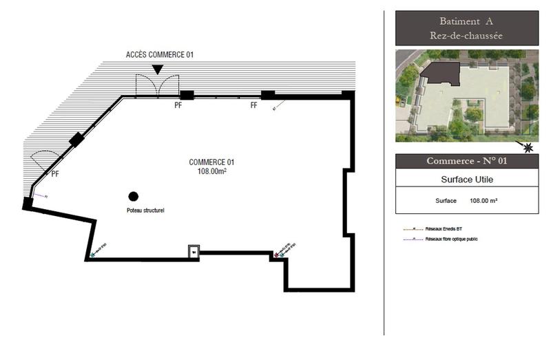 Local d'activités - 108 m²