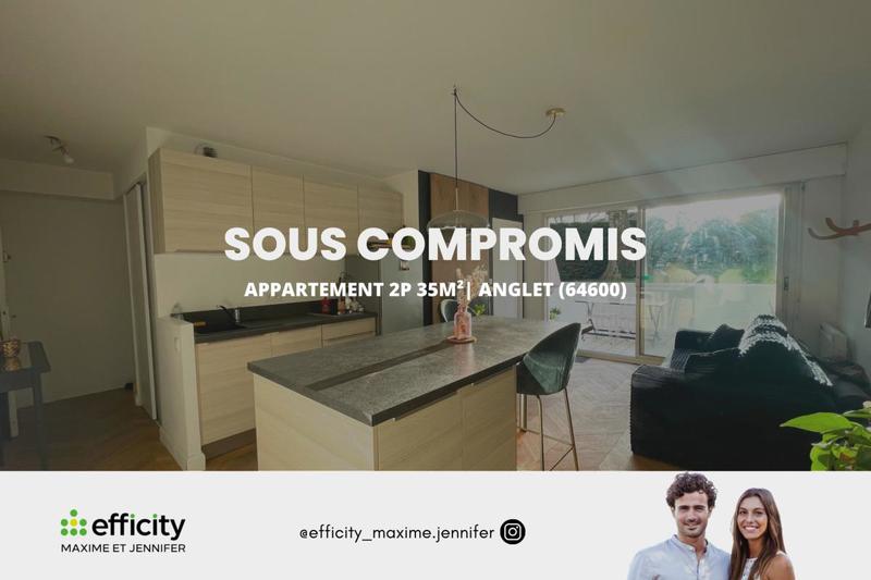 Appartement - 35 m² - 2 pièces