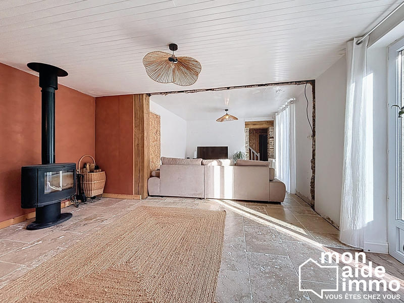 Maison ancienne - 116 m² - 3 pièces