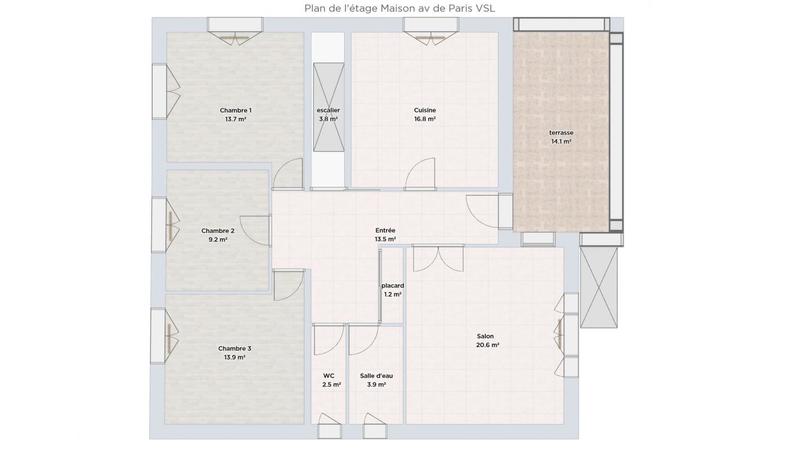 Maison - 140 m² - 6 pièces