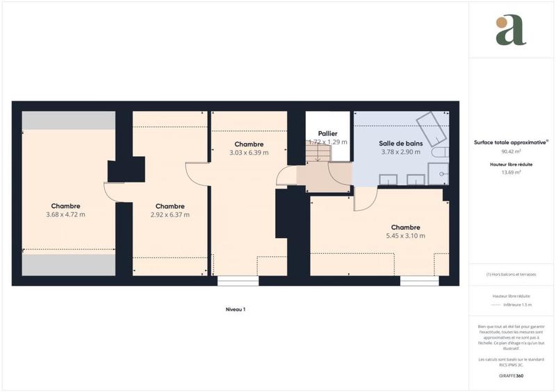 Maison - 188 m² - 6 pièces