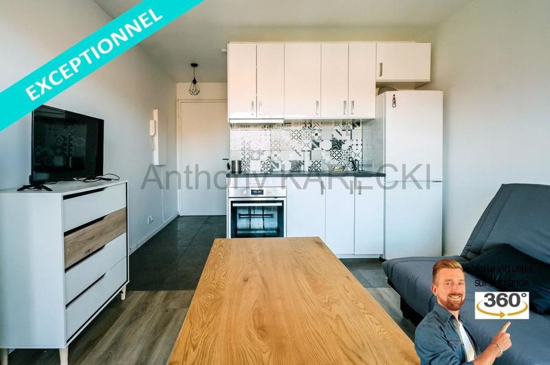 Appartement - 19 m² - 1 pièce