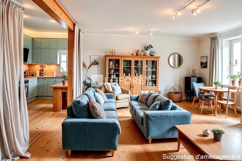 Appartement - 54 m² - 2 pièces