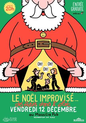 Cabaret d'improvisation : le Noël improvisé des Pieds Dans l'Plat !