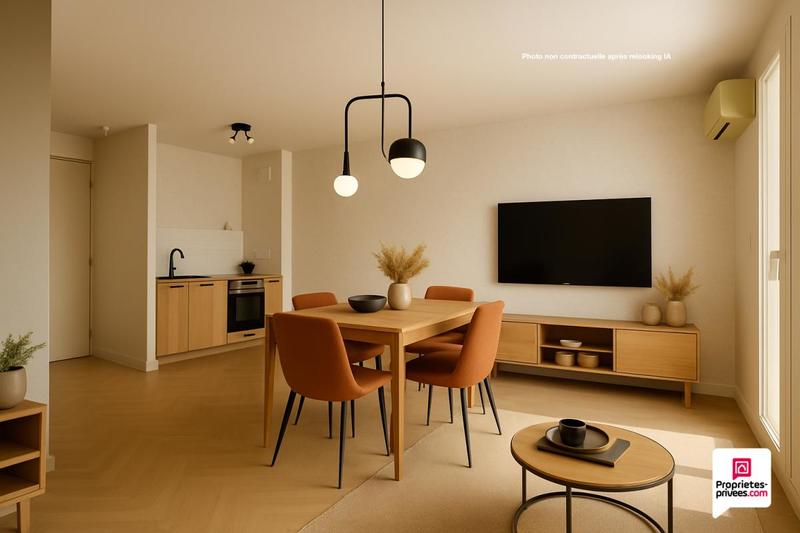 Appartement - 46 m² - 2 pièces