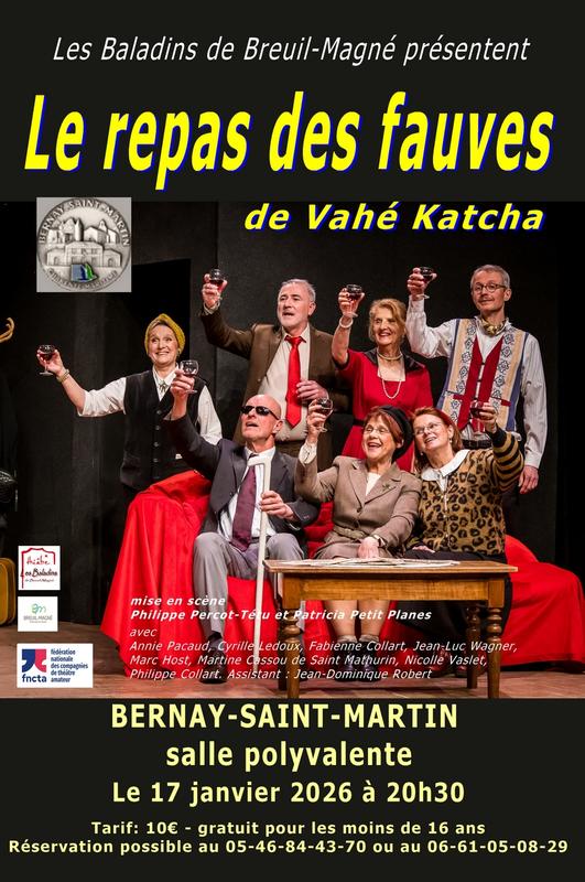 Théâtre "Le repas des fauves"