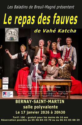 Théâtre "Le repas des fauves"