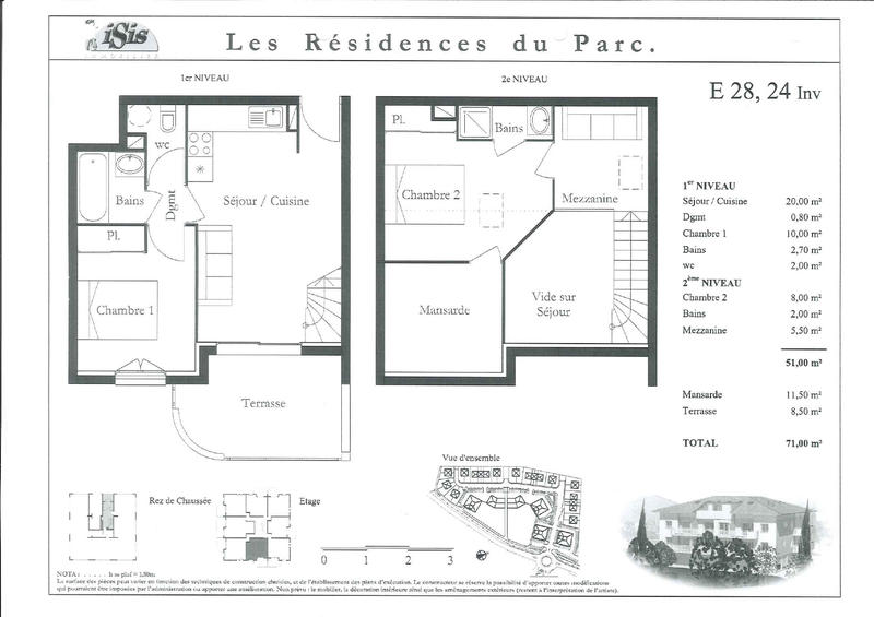 Duplex - 51 m² - 4 pièces