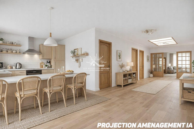 Maison - 140 m² - 6 pièces