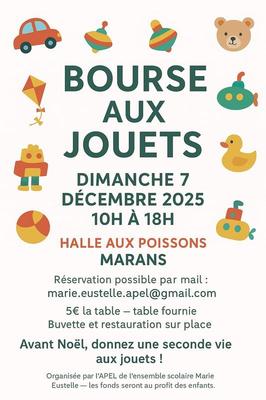 Bourse aux jouets - puériculture