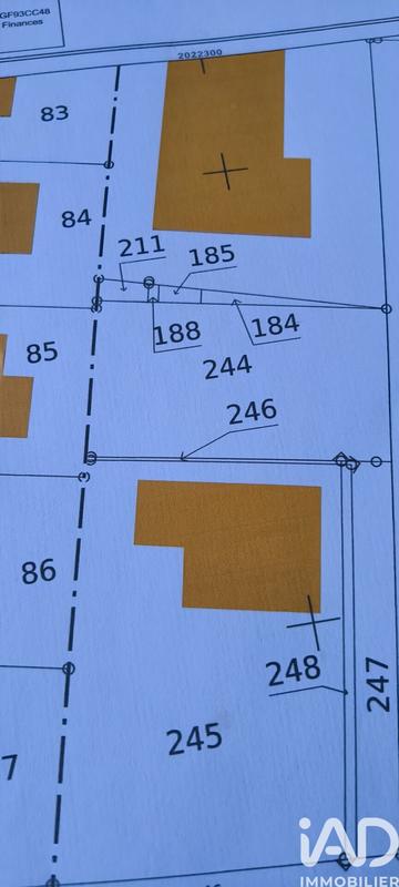 Terrain - 729 m²