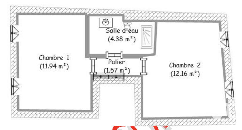 Maison - 98 m² - 5 pièces