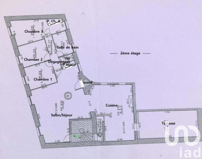 Appartement - 117 m² - 5 pièces