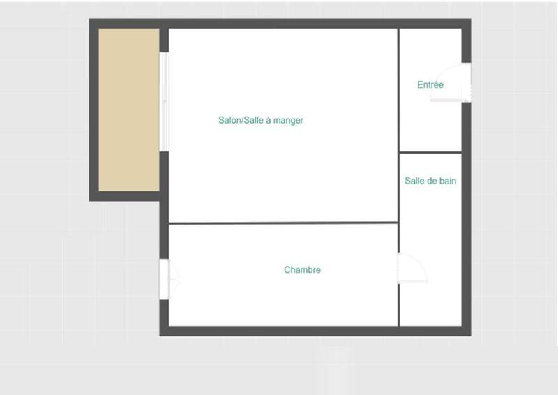 Appartement - 30 m² - 2 pièces