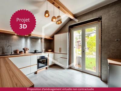 Maison - 100 m² - 3 pièces