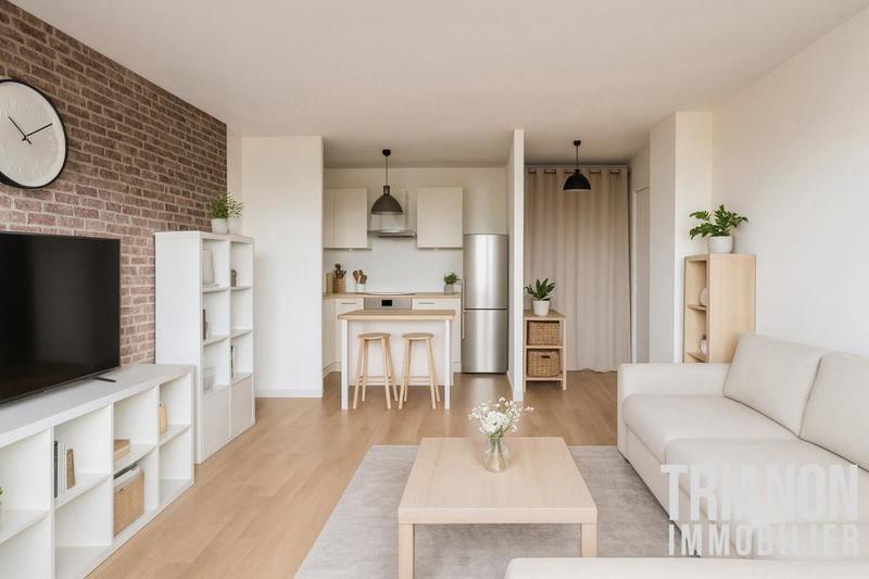 Appartement - 47 m² - 2 pièces