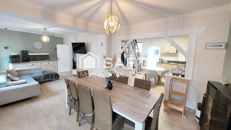 Maison - 121 m² - 6 pièces