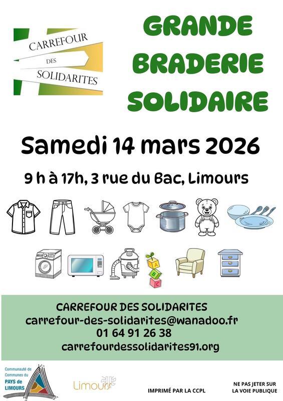 Grande braderie solidaire