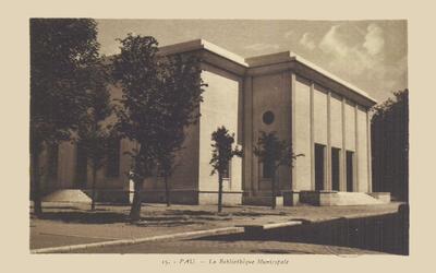 Patrimoines et moi - la bibliothèque de Pau dans les années 1920 et 30