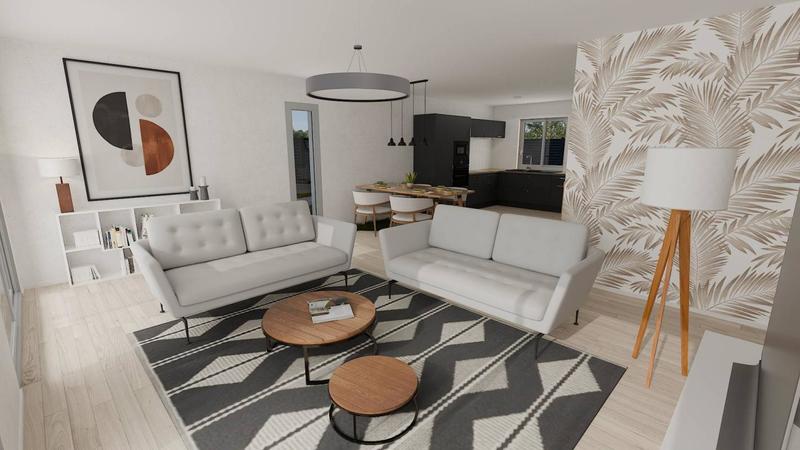 Maison - 98 m² - 4 pièces