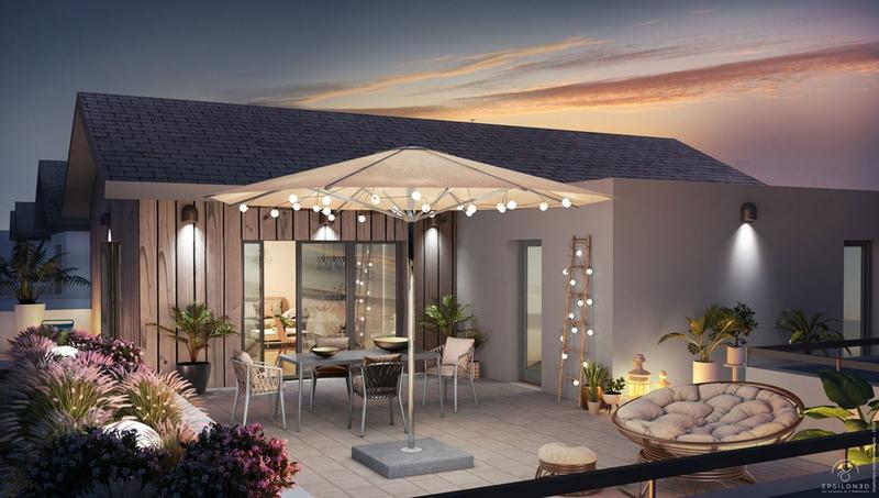 Appartement - 63 m² - 3 pièces