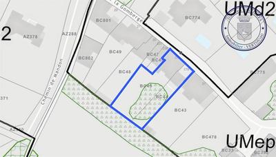 Terrain constructible - 786 m²