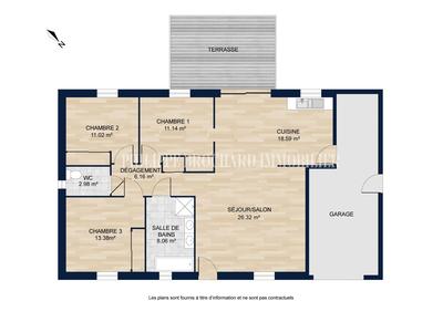 Maison - 98 m² - 4 pièces