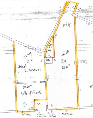 Local d'activité / Entrepôt - 100 m² - 2 pièces