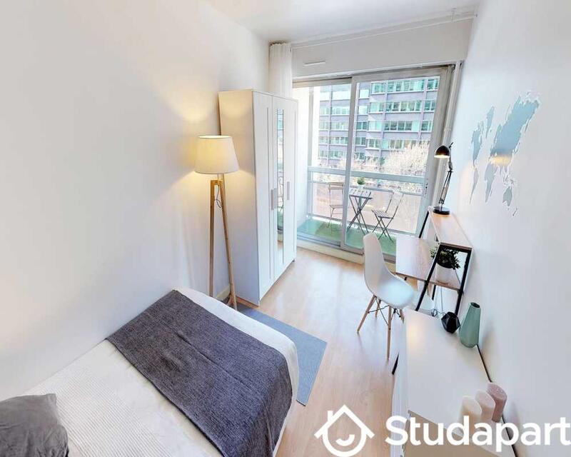 Chambre - 11 m² - 1 pièce