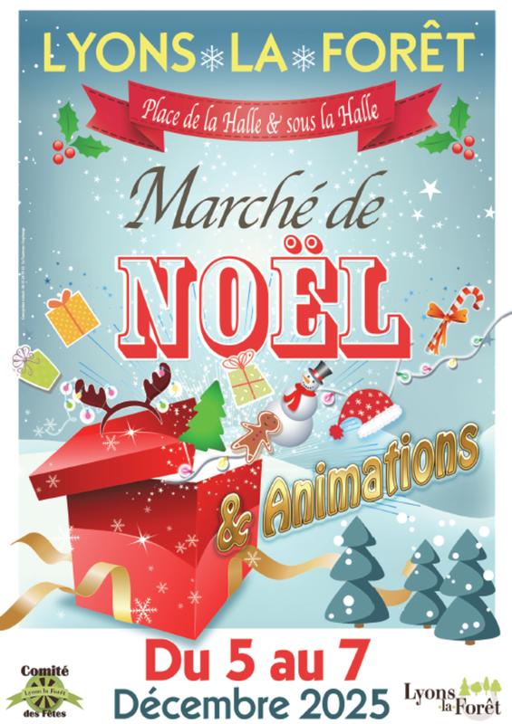 Marché de Noël Lyons-la-Forêt