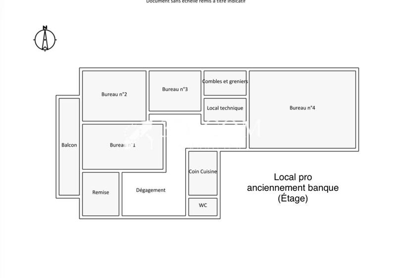 Local commercial - 334 m² - 20 pièces