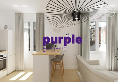 Appartement ancien - 28 m² - 1 pièce