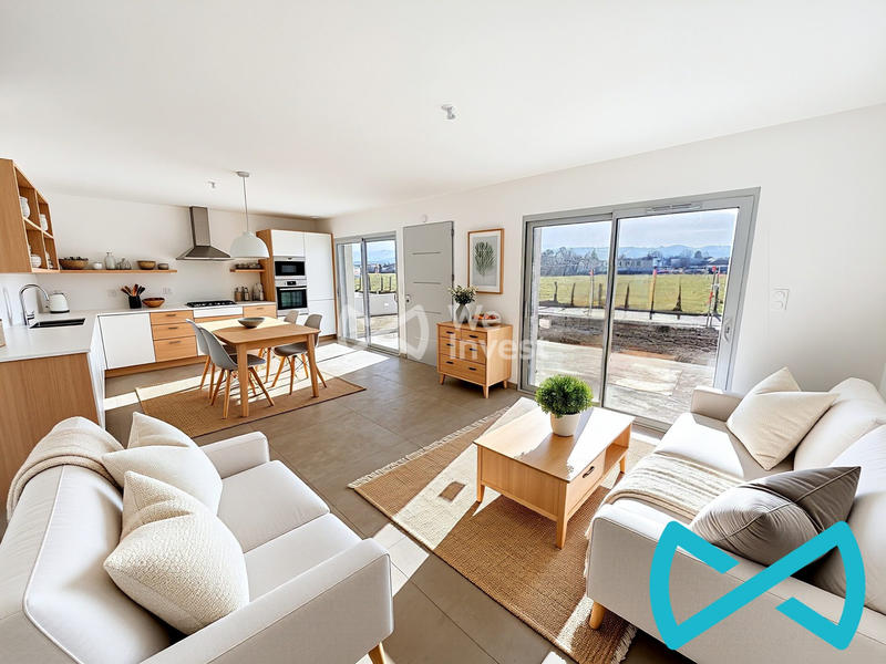 Maison contemporaine - 116 m² - 5 pièces