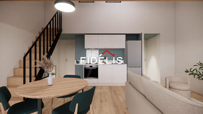 Appartement - 80 m² - 4 pièces