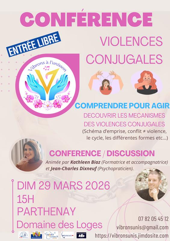 Conférence sur les violences conjugales : comprendre pour agir