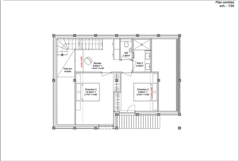 Châlet - 117 m² - 4 pièces