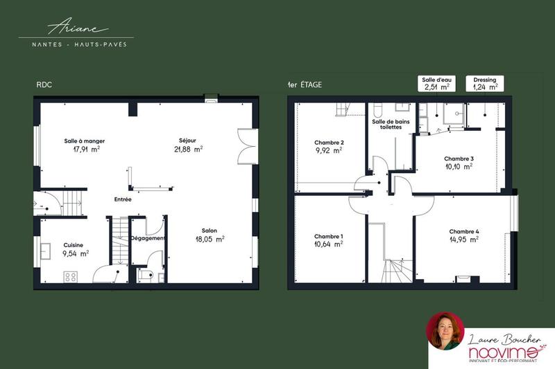 Maison - 152 m² - 6 pièces