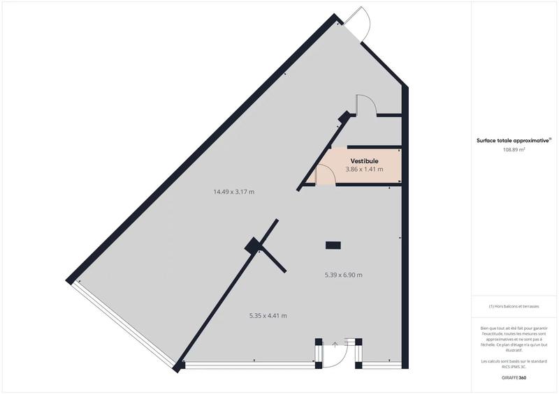 Fonds de commerce - 108 m²
